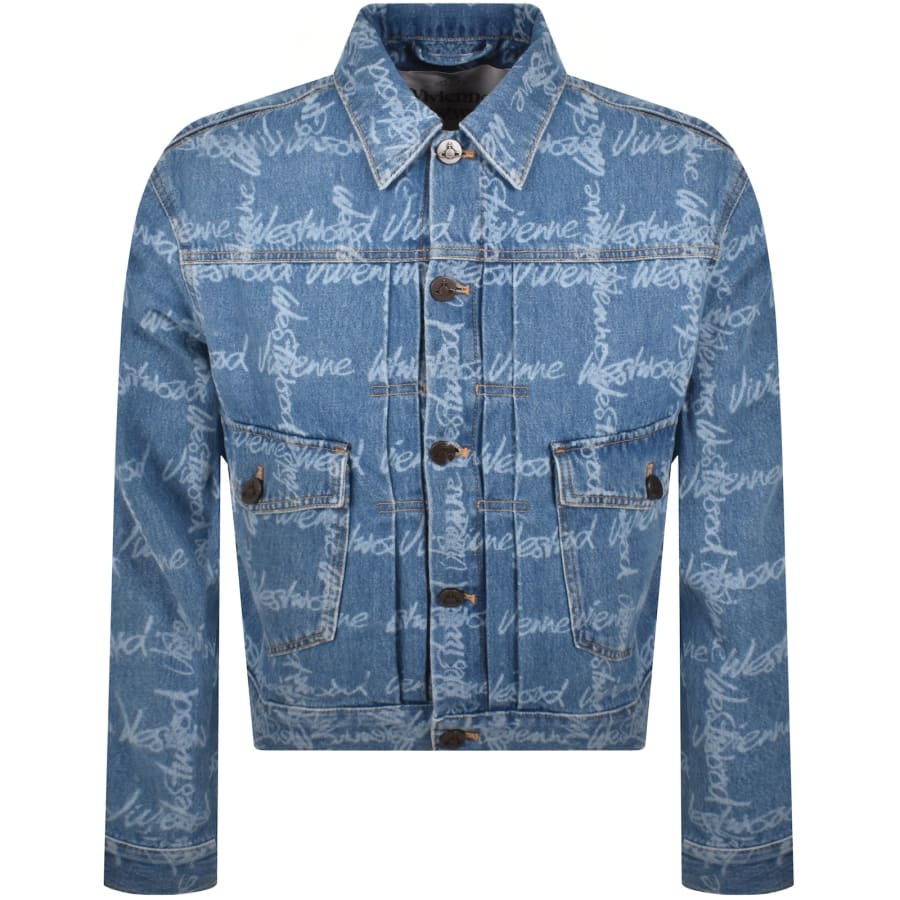 Vivienne Westwood Marlene Denim Jacket Blue | Mainline